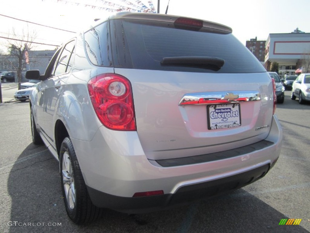 2010 Equinox LS - Silver Ice Metallic / Jet Black/Light Titanium photo #5