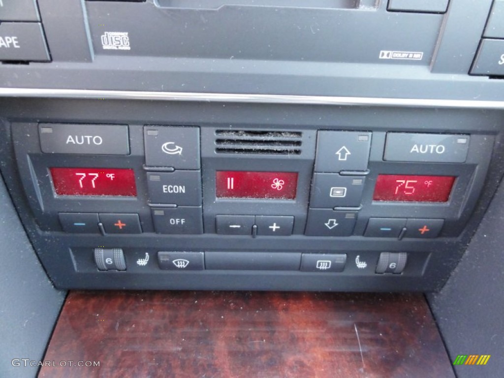 2005 Audi A4 3.0 quattro Sedan Controls Photo #58888320