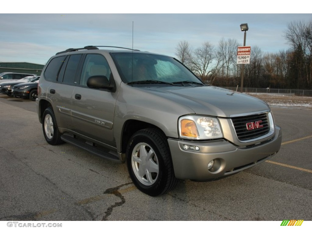 2003 Envoy SLE 4x4 - Pewter Metallic / Medium Pewter photo #1