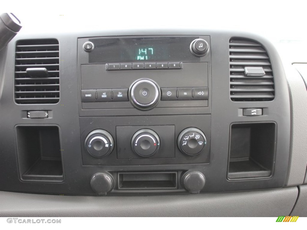 2007 Silverado 1500 Work Truck Regular Cab 4x4 - Blue Granite Metallic / Dark Charcoal photo #8