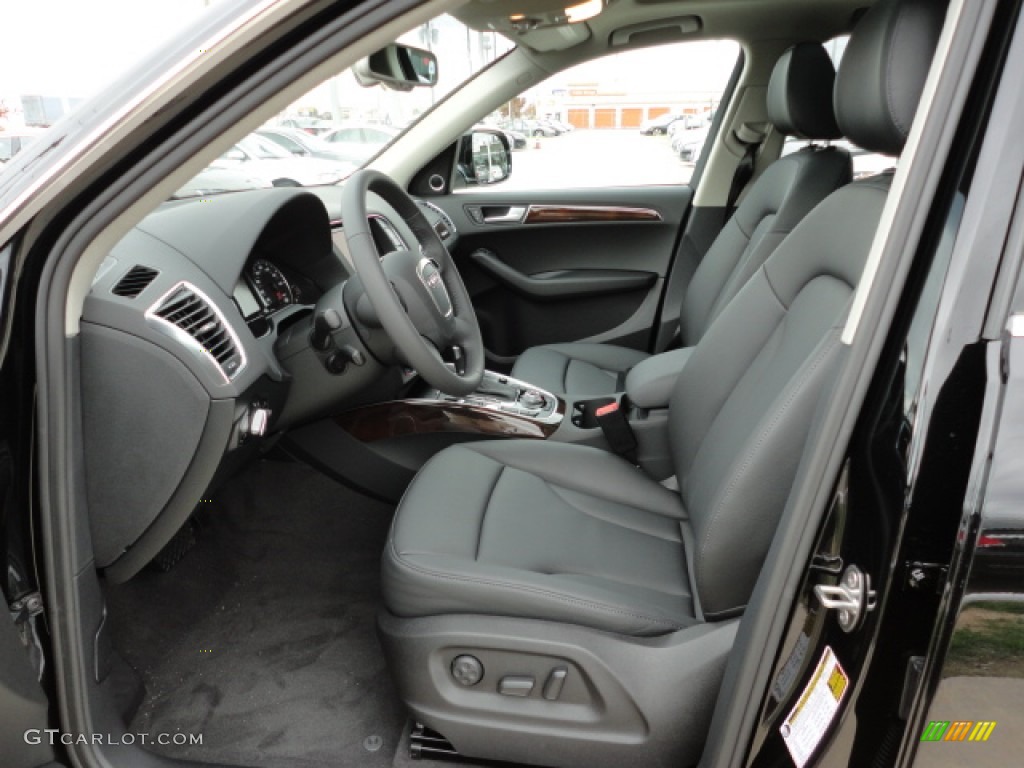 Black Interior 2012 Audi Q5 3.2 FSI quattro Photo #58889670