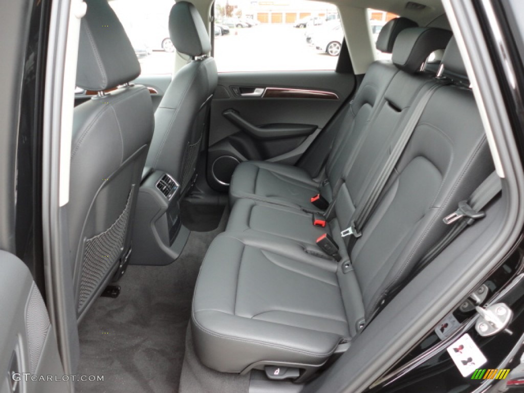 Black Interior 2012 Audi Q5 3.2 FSI quattro Photo #58889679
