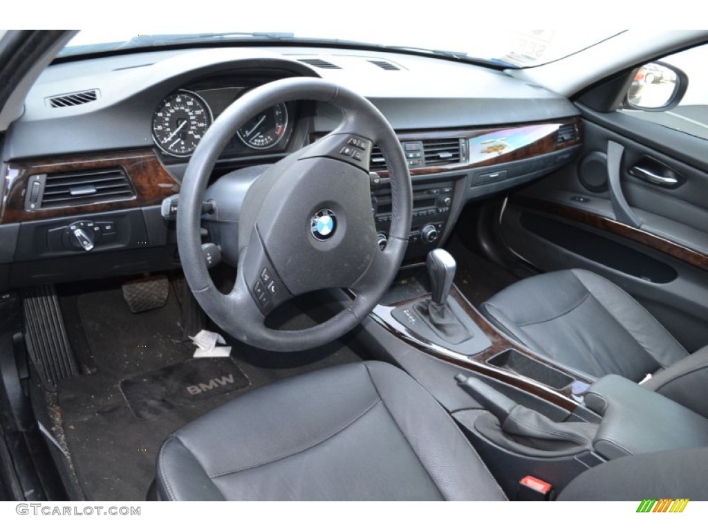 Black Interior 2010 BMW 3 Series 328i Sedan Photo #58889991
