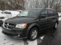 2011 Dark Charcoal Pearl Dodge Grand Caravan Crew  photo #1