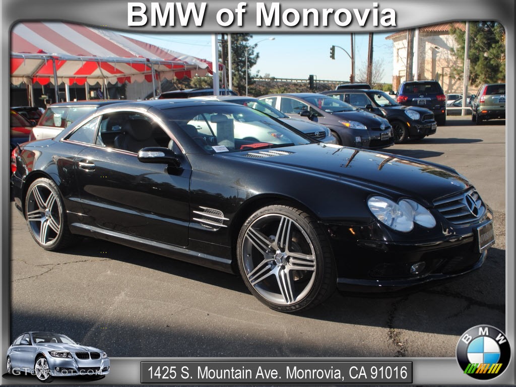 2004 SL 500 Roadster - Black / Charcoal photo #1