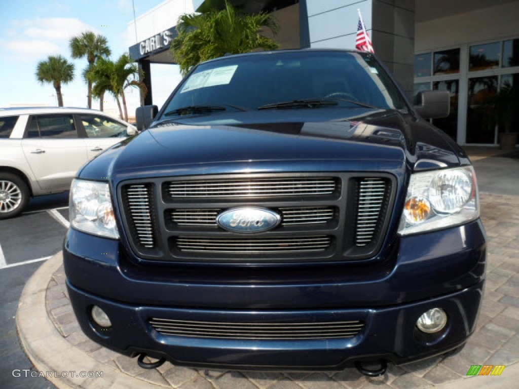 2006 F150 FX4 SuperCrew 4x4 - True Blue Metallic / Black photo #28