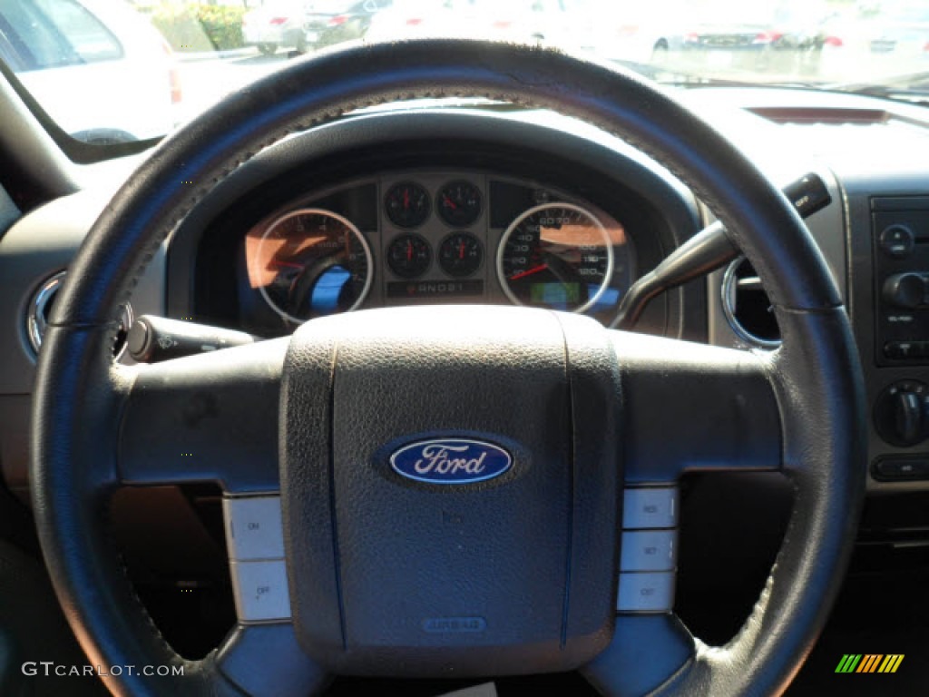 2006 F150 FX4 SuperCrew 4x4 - True Blue Metallic / Black photo #31