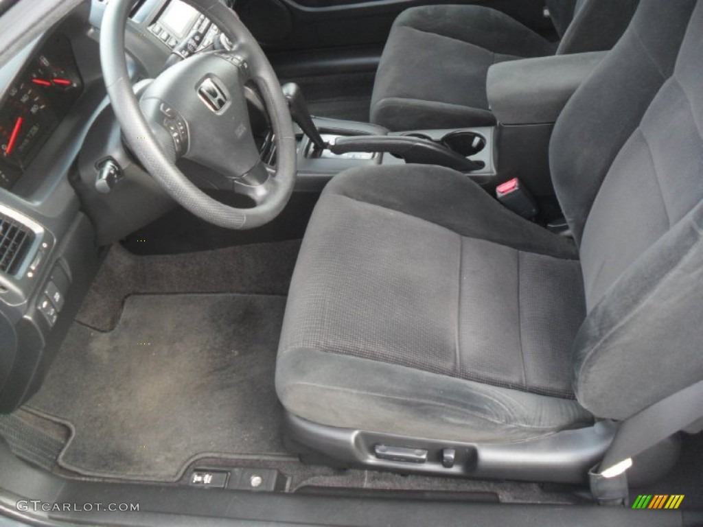 Black Interior 2005 Honda Accord LX V6 Special Edition Coupe Photo #58894044