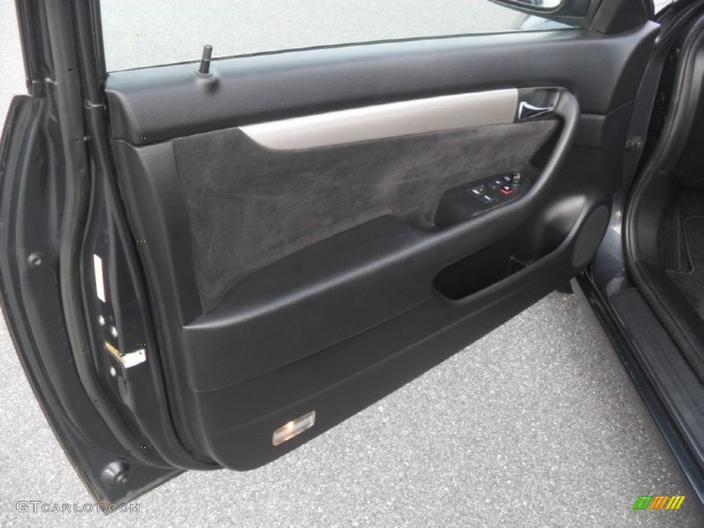 2005 Honda Accord LX V6 Special Edition Coupe Black Door Panel Photo #58894047