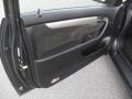Black 2005 Honda Accord LX V6 Special Edition Coupe Door Panel
