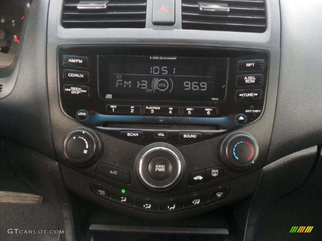2005 Honda Accord LX V6 Special Edition Coupe Controls Photo #58894080