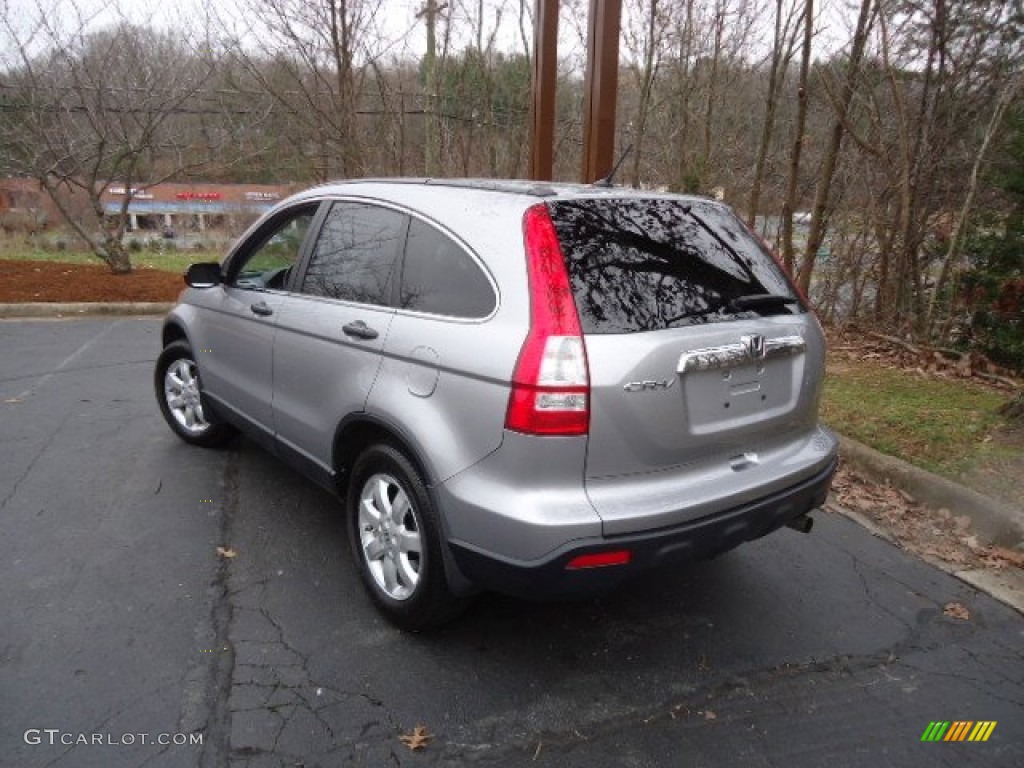 2008 CR-V EX 4WD - Whistler Silver Metallic / Gray photo #5