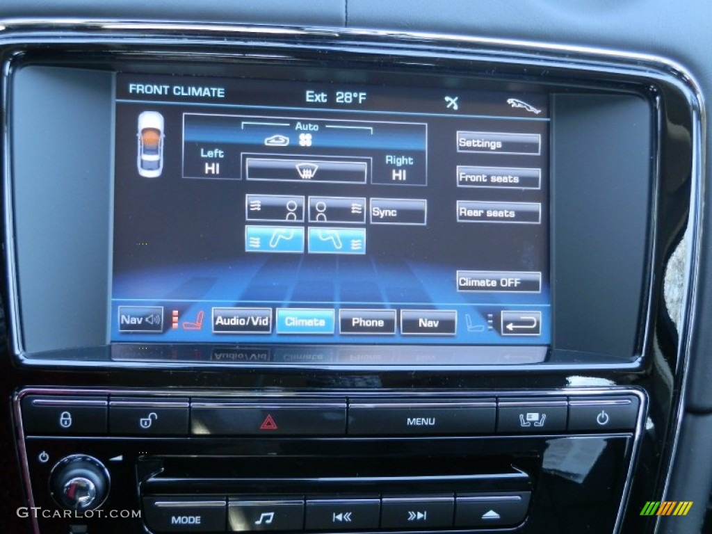 2012 Jaguar XJ XJ Controls Photo #58896030