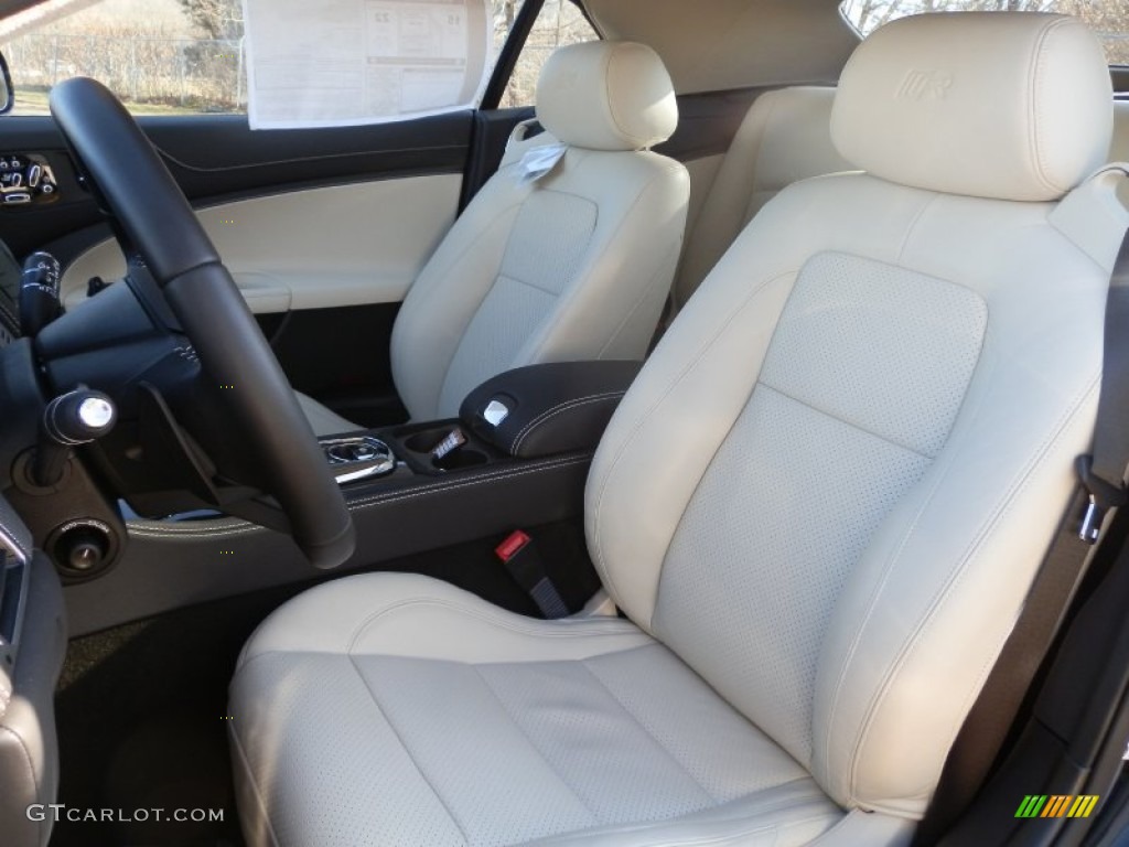 Ivory/Warm Charcoal Interior 2012 Jaguar XK XKR Convertible Photo #58896276