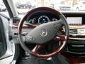 Black 2011 Mercedes-Benz S 400 Hybrid Sedan Steering Wheel