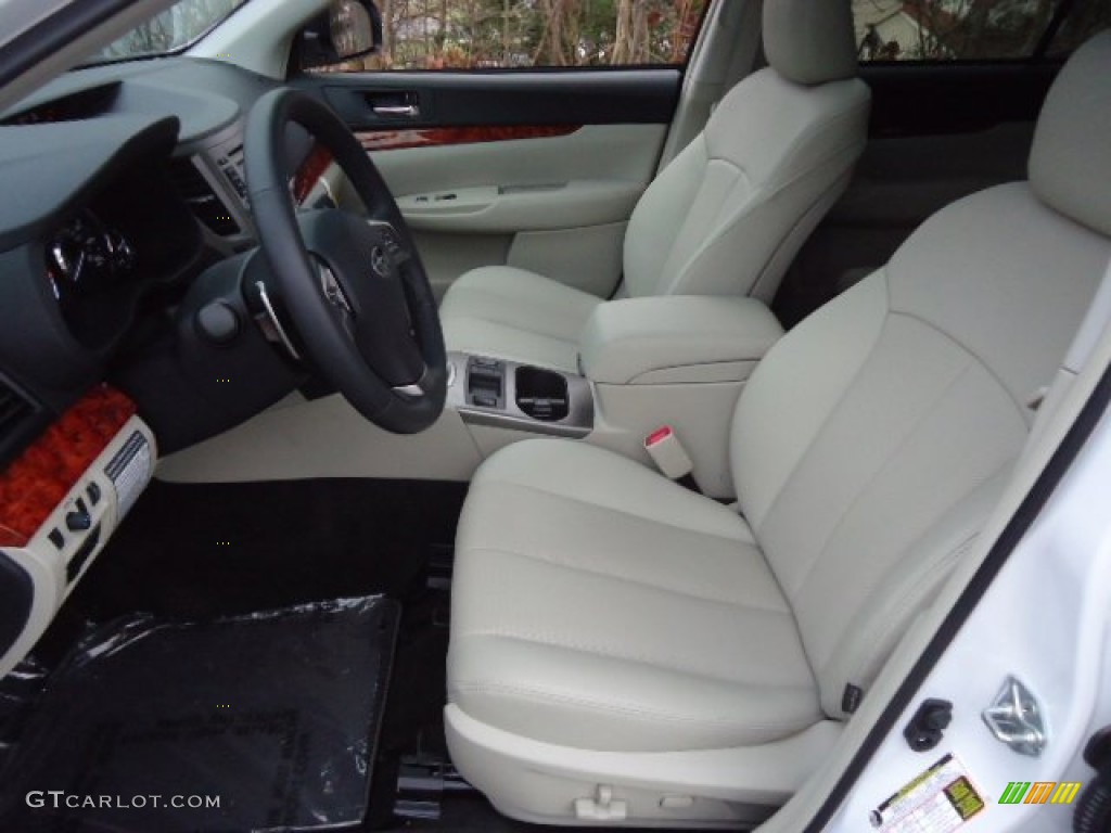 2012 Outback 3.6R Limited - Satin White Pearl / Warm Ivory photo #36