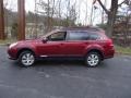 Ruby Red Pearl 2012 Subaru Outback 3.6R Limited Exterior