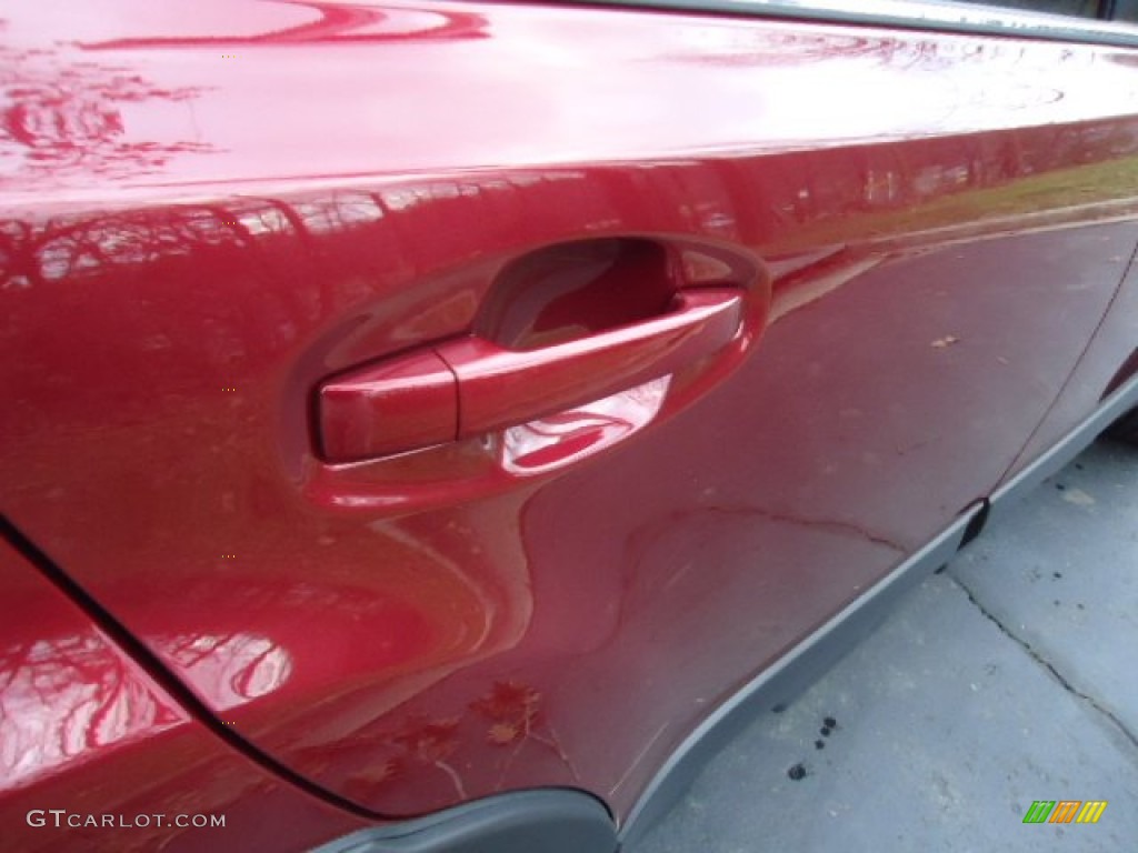 2012 Outback 3.6R Limited - Ruby Red Pearl / Off Black photo #9