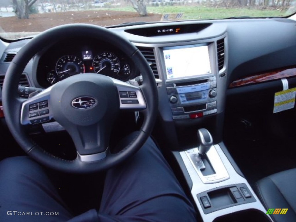 2012 Outback 3.6R Limited - Ruby Red Pearl / Off Black photo #28