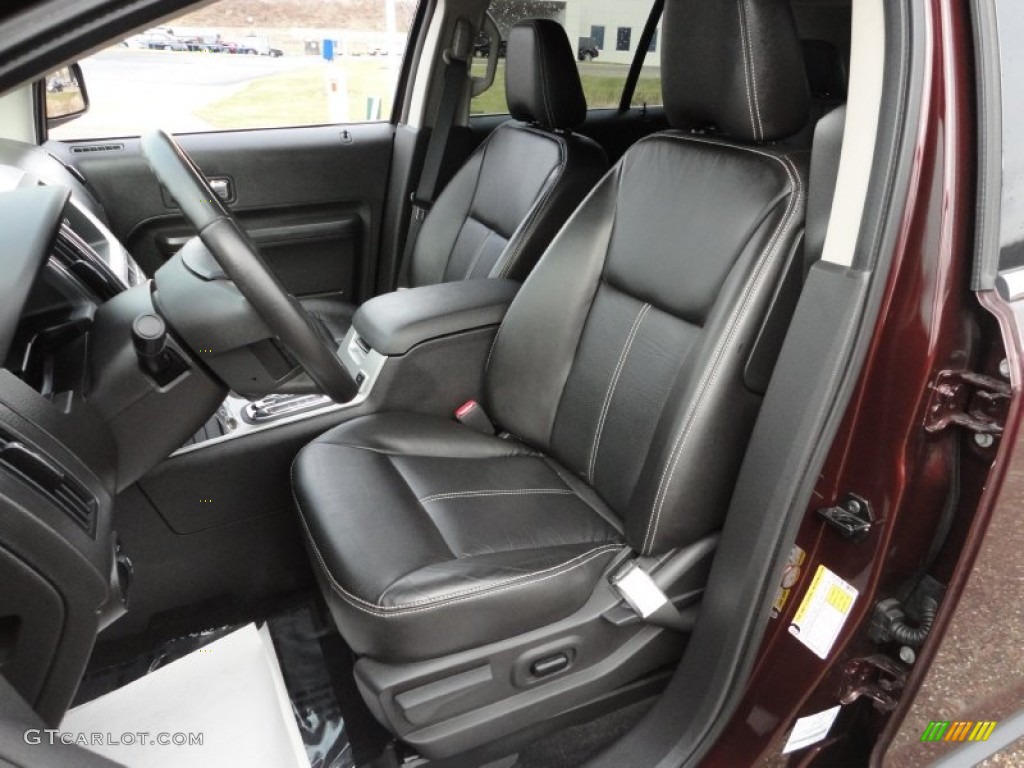 Charcoal Black Interior 2010 Ford Edge Limited AWD Photo #58898481