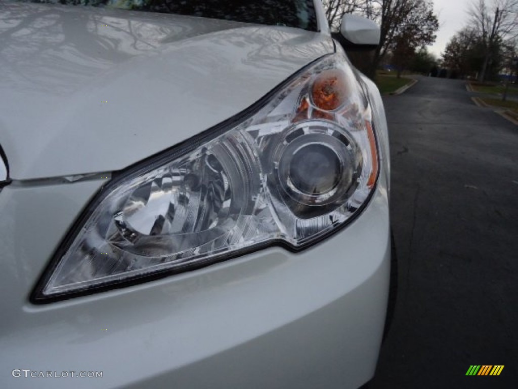 2012 Outback 2.5i - Satin White Pearl / Warm Ivory photo #12