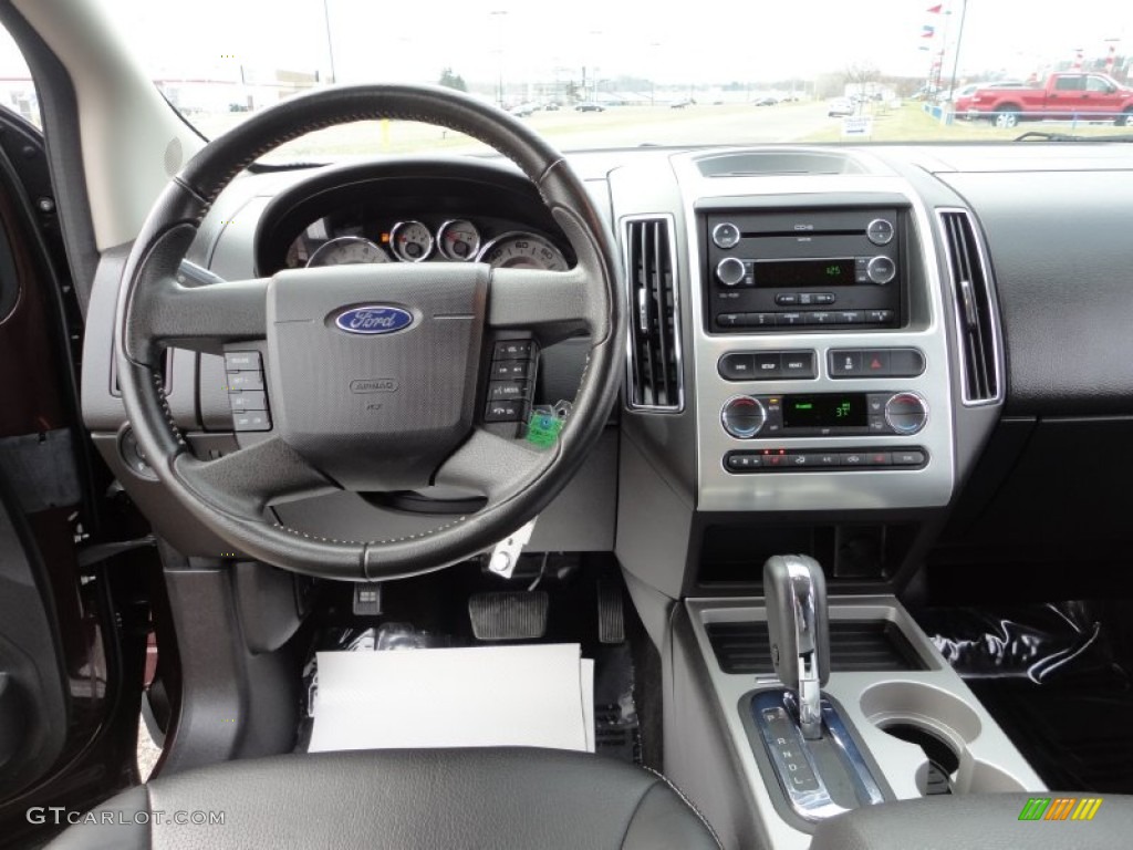 2010 Ford Edge Limited AWD Charcoal Black Dashboard Photo #58898496
