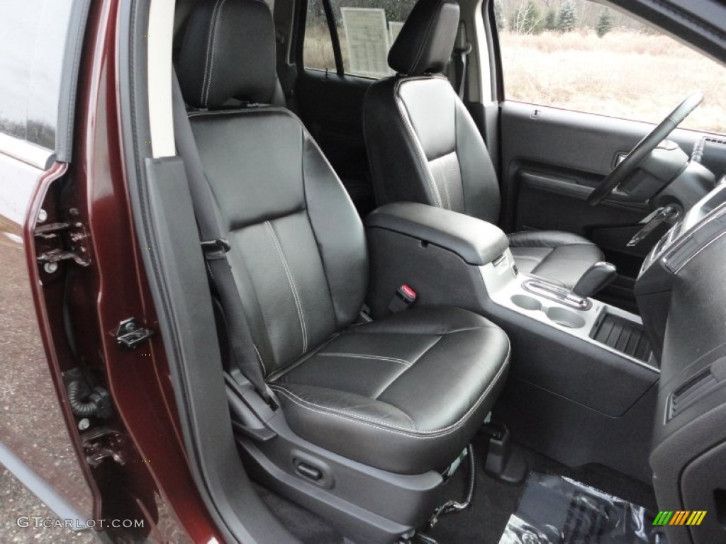 Charcoal Black Interior 2010 Ford Edge Limited AWD Photo #58898583