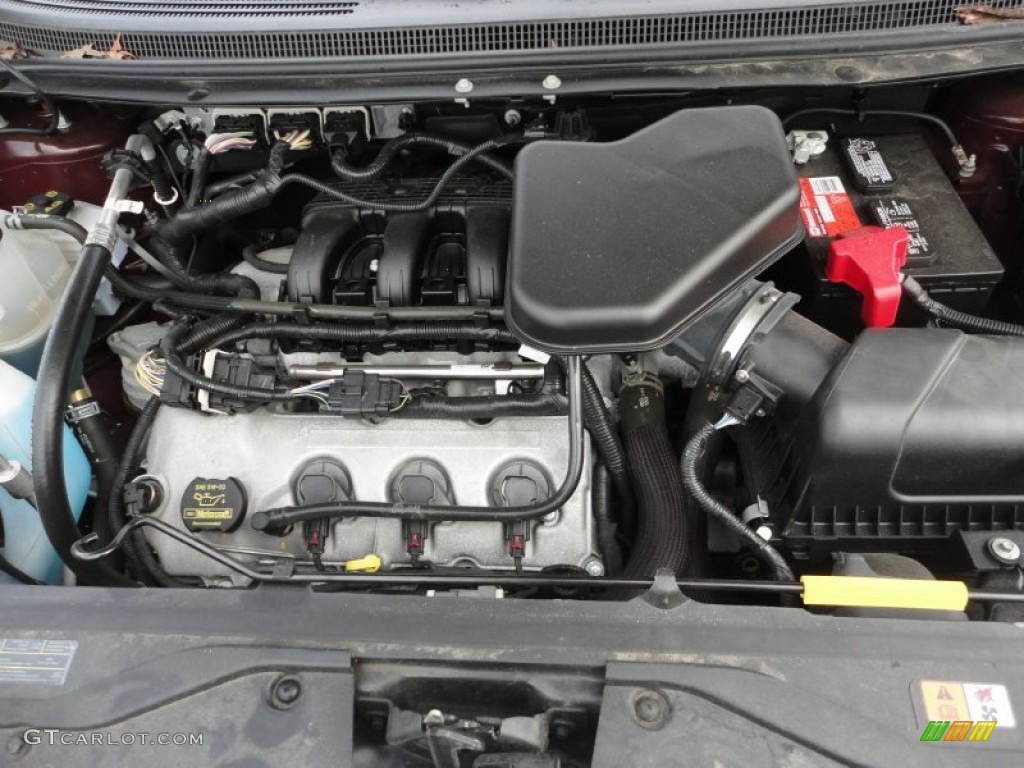 2010 Ford Edge Limited AWD 3.5 Liter DOHC 24-Valve iVCT Duratec V6 Engine Photo #58898676