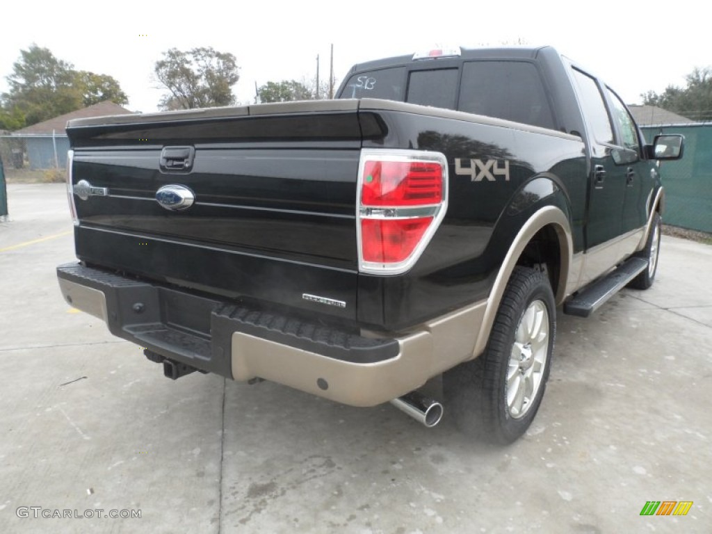 Tuxedo Black Metallic 2012 Ford F150 King Ranch SuperCrew 4x4 Exterior Photo #58899003
