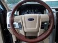 King Ranch Chaparral Leather Steering Wheel Photo for 2012 Ford F150 #58899294