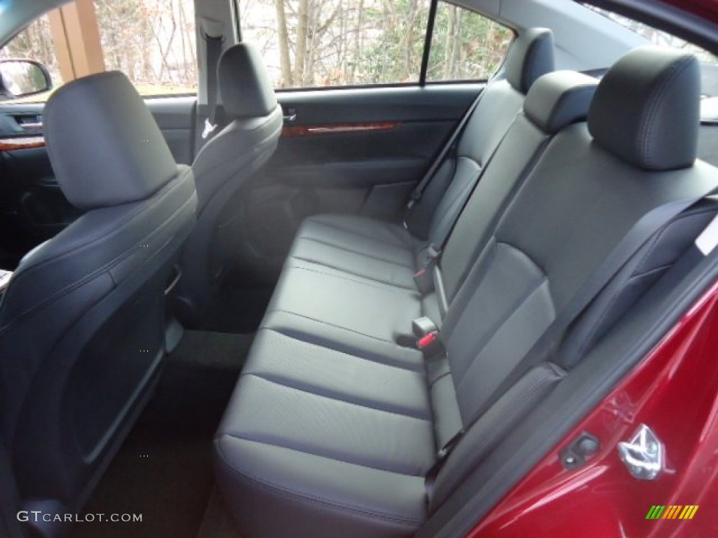 Off Black Interior 2012 Subaru Legacy 2.5i Limited Photo #58899645