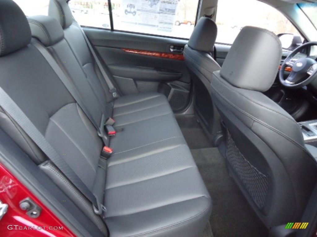 Off Black Interior 2012 Subaru Legacy 2.5i Limited Photo #58899657