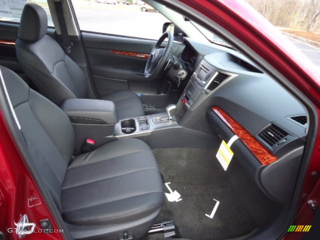 2012 Subaru Legacy 2.5i Limited Off Black Dashboard Photo #58899666