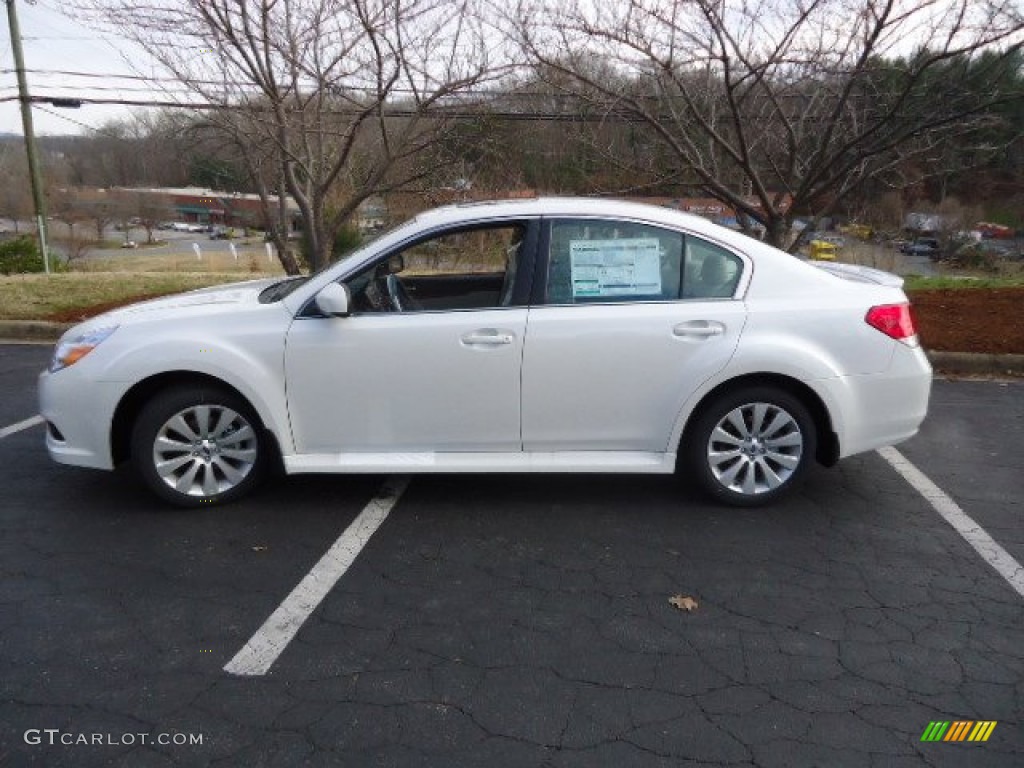 2012 Legacy 2.5i Limited - Satin White Pearl / Warm Ivory photo #4