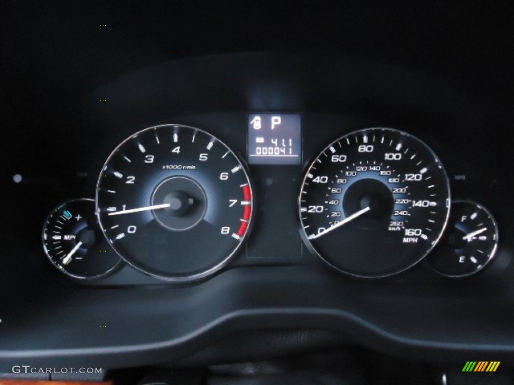 2012 Subaru Outback 3.6R Limited Gauges Photo #58900293