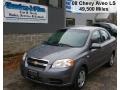 Medium Gray Metallic - Aveo LS Sedan Photo No. 1