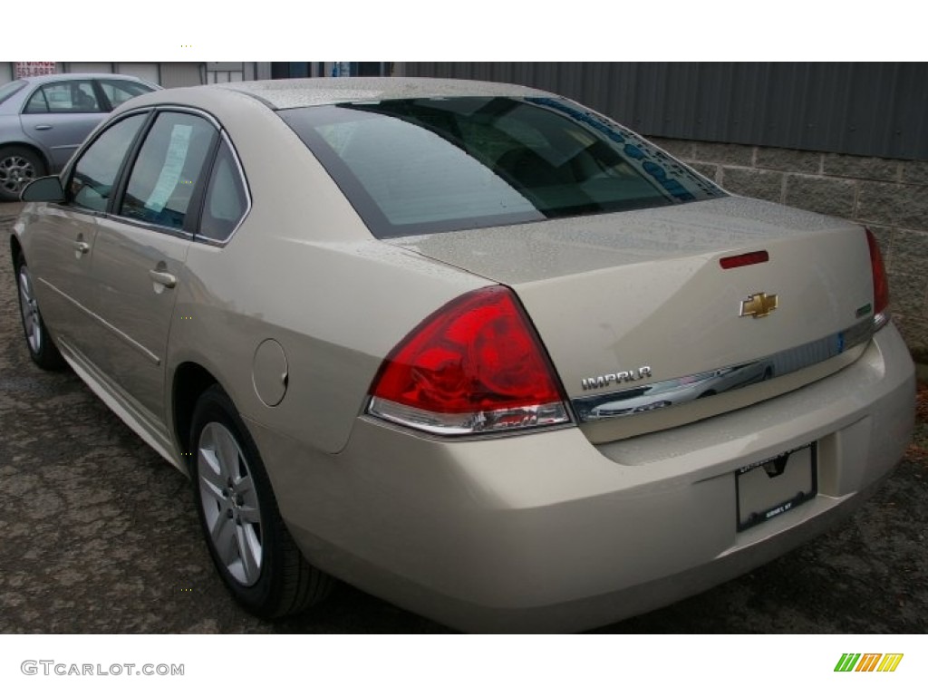 2011 Impala LS - Gold Mist Metallic / Gray photo #8