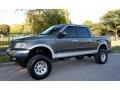 2002 Dark Shadow Grey Metallic Ford F150 Lariat SuperCrew 4x4  photo #2