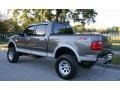 2002 Dark Shadow Grey Metallic Ford F150 Lariat SuperCrew 4x4  photo #7