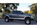 2002 Dark Shadow Grey Metallic Ford F150 Lariat SuperCrew 4x4  photo #14
