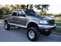 2002 Dark Shadow Grey Metallic Ford F150 Lariat SuperCrew 4x4  photo #16