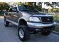 2002 Dark Shadow Grey Metallic Ford F150 Lariat SuperCrew 4x4  photo #18