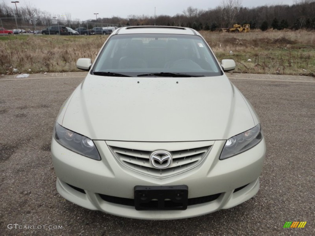 Pebble Ash Metallic 2004 Mazda MAZDA6 s Sport Wagon Exterior Photo #58901466