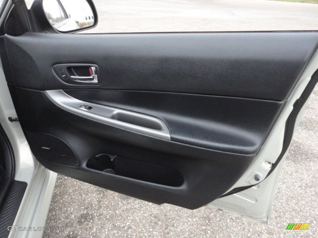 2004 Mazda MAZDA6 s Sport Wagon Black Door Panel Photo #58901556