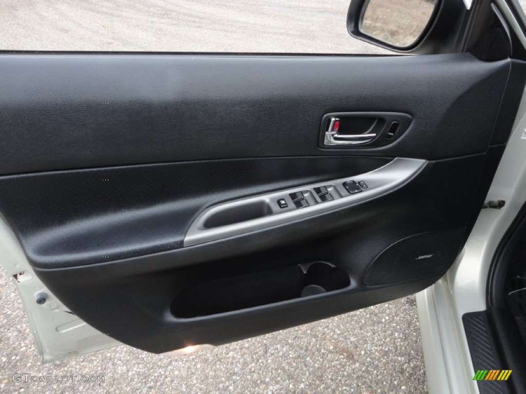 2004 Mazda MAZDA6 s Sport Wagon Black Door Panel Photo #58901580