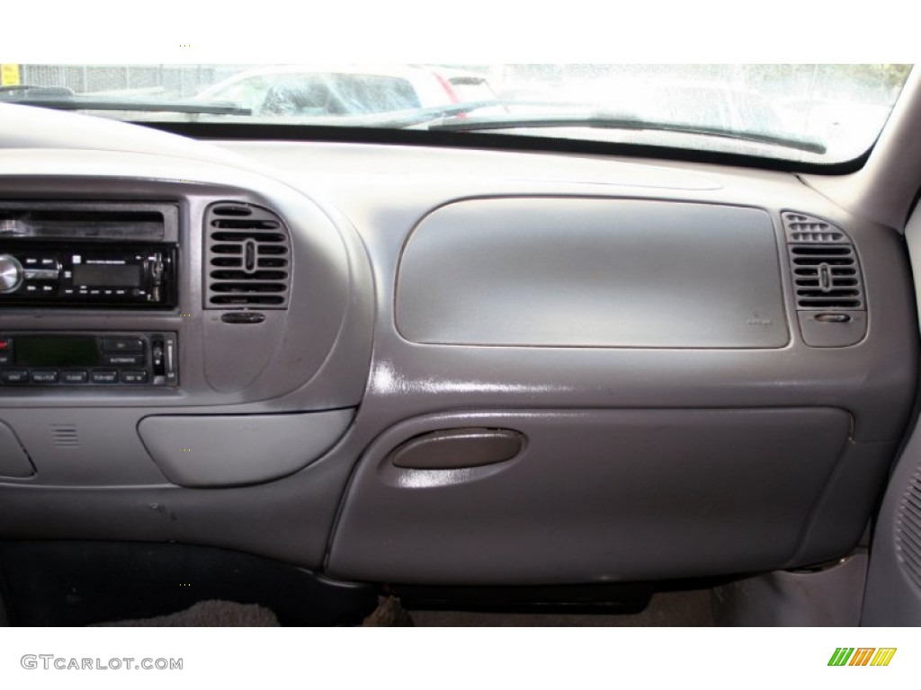 2002 F150 Lariat SuperCrew 4x4 - Dark Shadow Grey Metallic / Medium Graphite photo #65
