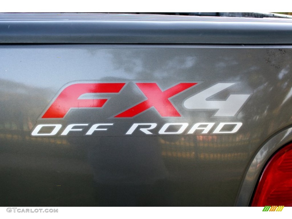 2002 F150 Lariat SuperCrew 4x4 - Dark Shadow Grey Metallic / Medium Graphite photo #84