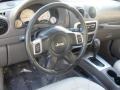 2004 Jeep Liberty Light Taupe/Taupe Interior Steering Wheel Photo