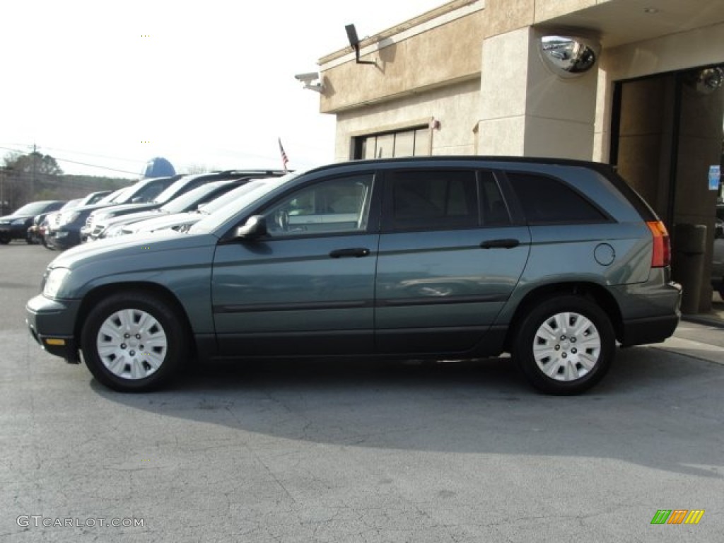 2005 Pacifica  - Magnesium Green Pearl / Light Taupe photo #2