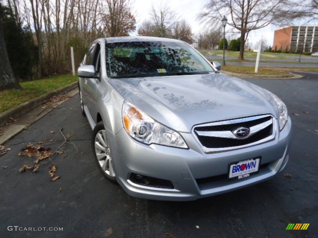 2012 Legacy 3.6R Premium - Ice Silver Metallic / Off Black photo #1